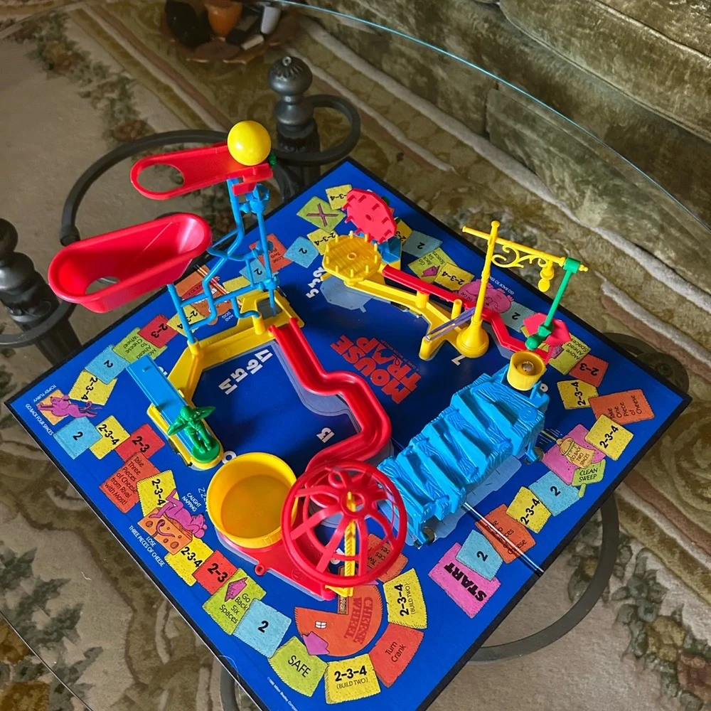 Mousetrap Board Game Vintage 1986 Milton Bradley‎